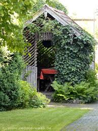 Gartenhaus Gerateschuppen Radlhaus Schuppen Laube Gartengestaltung Bauerngarten Garten