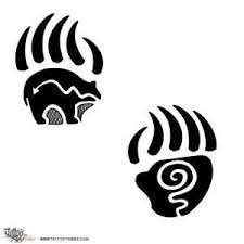 Virgo (north), pisces (south) birth moon: Native American Bear Symbol Yahoo Image Search Results Native American Tattoos Native American Symbols Bear Paw Tattoos