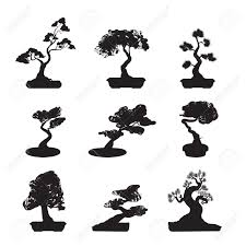 Check spelling or type a new query. Bonsai Trees Silhouettes Set Royalty Free Cliparts Vectors And Stock Illustration Image 11950635