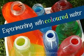 Experimenting With Coloured Water Happy Hooligans Water Play Activities Summer Fun For Kids Toddler Activities