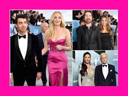 Helena bonham carter en los premios sag 2020 en el shrine auditorium de los ángeles. Sag Awards 2020 Christian Bale Sibi Bale To Joe Jonas Sophie Turner These Lovebirds Are Redefining Couple Goals For Us
