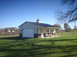 24x32 Pole Building Completed Near Bucyrus Ohio Pole Barn Homes Pole Barn House Plans Barn House Plans