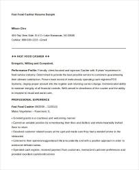 6 Cashier Resume Templates Pdf Doc Free Premium Templates