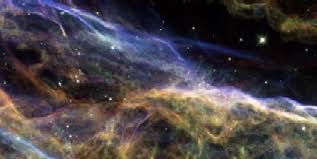 Blue colors dominate the visible light output of very hot stars (with much additional radiation in the in space, the sun would look white, shining with about equal amounts of reddish and bluish wavelengths. Colors Of The Universe