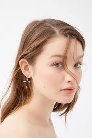 Girls Crew Bella Cross Earring
