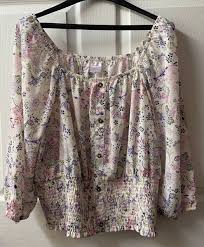 No Boundaries 女式碎花上衣| eBay