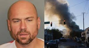 A man suspected in the massive fire