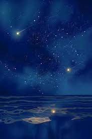 stars night sky beautiful watercolor noite estrelada fundo de aquarela ceus noturnos