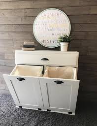 Essastone french nougat 40mm edges. Dashwood Laundry With Storage In White Laundry Basket Storage Room Storage Diy Laundry Hamper