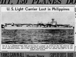 The 1944 battle of leyte gulf, fought between the allies and japan, is perhaps the largest naval battle in history. Battle Of Leyte Gulf Topics On Newspapers Com