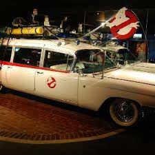 Ghostbusters Car I Took This In A Famous Car Museum In Gatlinburg Tennessee Cars Movie Tv Cars Ghostbusters Car