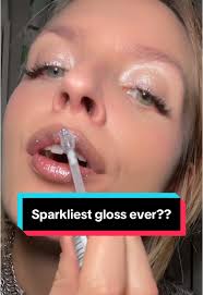 This is the skin of a killa 🫠 @Bell Cosmetics @Red Lipstick Monster  #RLMxbell #bellxRLM #stormy #greygloss #sparklygloss #lipgloss #makeup  #polishmakeup