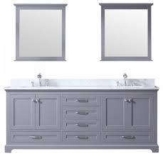 For the bathroom n a master suite, a 66 inch or larger vanity with class and substance is easy to find here. 80 Inch Dark Gray Double Sink Bathroom Vanity Choice Of Top Transitional Transitional Bathroom Vanities And Sink Consoles By Unique Online Furniture Houzz