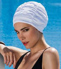 Cuffia bagno in tessuto donna