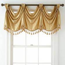 Royal velvet blue spruce supreme shaped valance pair, 43x35 each. Royal Velvet Hilton Rod Pocket Empire Valance Jcpenney Valance Home Tuscan Decorating