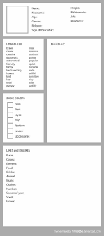 character design chart drawings writing writing prompts