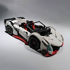 This lamborghini veneno, 1 of only 4 in the world, was in the hr owen lamborghini london in this video, i unbox the stunning 1:18 lamborghini veneno transformer toy car made by flash. Technic Moc 10574 Lamborghini Veneno Roadster By Loxlego Mocbrickland Lepin Land Shop
