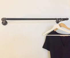 Clothes Rack Industrial Wardrobe Tube For Wall Mounting Wardrobe Strip Vintage Clothing Rack Wardrobe Rail Diy Clothes Rail