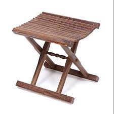 Portable Folding Mazar Solid Wood Fashion Change Shoes Stool Fishing Small Bench S M L Size M Dining Stools Wood Stool Portable Stool