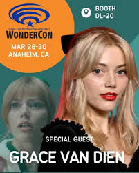 Grace Van Dien Close Up Photos