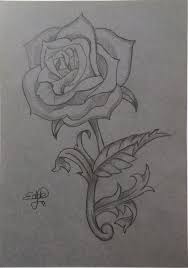 Dessin D Une Rose Noir Et Blanc En 2020 Dessin Rose Rose Noir Et Blanc Noir Et Blanc