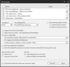 Convert Format Musicbee Wiki Fandom I've heard that different encoders are better or worse, particularly in the case if newer codecs like so far i've been using qaac (a wrapper for apple's aac encoder used in itunes and osx) with its. convert format musicbee wiki fandom