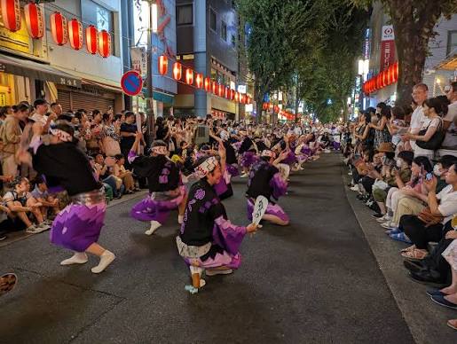 神楽坂まつり阿波おどり