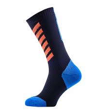 Buy Mtb Mid Mid Socks With Hydrostop From Sealskinz Uk A Performance Mid Weight 100 Waterproof Calf Length Sock That Red Socks Waterproof Socks Cycling Socks