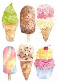 Dessin glace cornet de glace photo béb é dessin animé glaces familles cornet de crème glacée art de la crème glacée affiche de crème glacée. I Scream For Ice Cream Art Et Illustration Dessin Glace Idees D Aquarelle