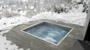 0007 Edelstahl Whirlpool Auf Steinterrasse Im Winter Jpg 1014 570 Hageplanlegging Hage Terrasse Basseng