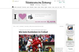 Das unternehmen mit sitz in frankfurt am main ist. Die Suddeutsche Zeitung Und Ihre Einschatzung Zum Auftritt Des Vfb Stuttgart Wie Beim Rumbolzen Im Freibad Stuttgarter Zeitung