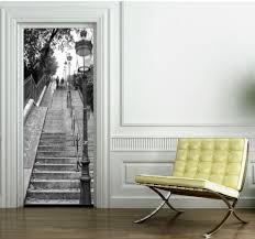 Sticker Porte Escalier 204 X 73 Cm Fabrication Francaise Trucs Et Astuces Maison Decoration Decoration Murale