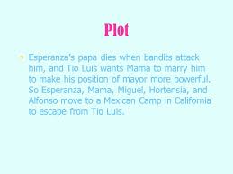 It is part of my eng 308 final project. Esperanza Rising Ppt Download
