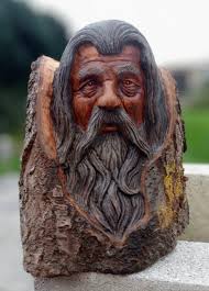 YOU SHALL NOT PASS!! Gandalf the Grey... Woodcarving.
