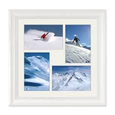 Klicken sie auf bildformat, und klicken sie dann auf den pfeil neben bildrahmen. Collagerahmen 30x30 Cm Landhaus Stil Weiss Fur 4 Bilder Photolini Bilderrahmen Fotowande Poster Und Geschenke