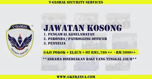 Sebagai madah untuk berkongsi peluang pekerjaan terutamanya di kelantan. Jawatan Kosong Security Kelantan Kerkosa