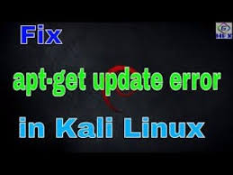 Kali Linux 2018 Apt Get Update Error Problem Solved2 Apt Linux Error