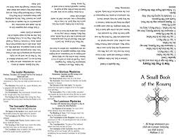 Say a prayer for the pope. Small Book Of The Rosary Printable Http Artandverse Weebly Com Prayersoraciones Html Praying The Rosary Catholic Rosary Prayer Guide Rosary Guide
