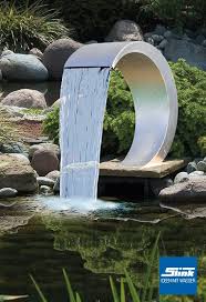 Eine terrasse ist die am meisten übersehene ecke ihres hauses. Edelstahl Wasserfall Celsius Slink Ideen Mit Wasser