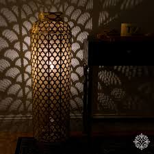 Gyoza paper floor lantern this lovely and very atmospheric floor lamp / lantern is a beautiful and subtle accent your interior paper lantern table lamp 7 years gold supplier buy paper table lamp. Casablanca Floor Lamp Gold 100cm