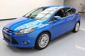 Used 2014 Ford Focus Titanium Hatchback 4 Door 2014 Ford Focus Titanium Htd Leather Rear Cam 35k Miles 422736 Texas Direct 2018 Mycarboard Com Ford Focus Car Ford Luxury Cars