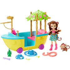 Bateau D Exploratrice Enchantimals Doll Jeux D Eau Enfant Jouet