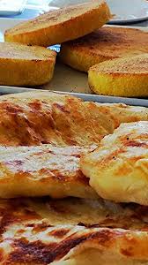 Traditional Moroccan Breakfast Of Harcha Crumpet And Msemmen Flaky Pancake Moroccan Breakfast Breakfast Food