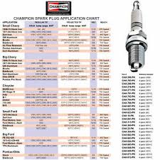 details about champion spark plug 796 pk spark plug pack of 4 c63yc plugs part 796