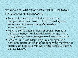 Sudah jelas termaktub dalam perkara 152 perlembagaan persekutuan namun bagi urusan rasmi negara, tidak boleh bahasa selain bahasa melayu kerana perkara itu jelas termaktub dalam perkara 152 perlembagaan persekutuan, katanya ketika dihubungi nstp, di sini, hari ini. Mpu2163 Pengajian Malaysia Ppt Download
