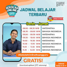 Mata pencaharian warga desa rukun makmur adalah petani berjumlah 120 orang pedagang 80 orang guru 25 orang dan penjahit adalah 15 orang. Ruangguru Jadwal Sekolah Online Ruangguru Gratis Facebook
