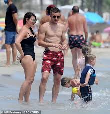 Currently pregnant, she was briefly engaged in the past while her first marriage ended after an affair. Rebekah Vardy Enjoys Family Break To Ibiza With Husband Jamie And Their Children Amid Wag War Internewscast