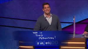 Guest host @aaronrodgers12 is left speechless after seeing one of the contestant's responses. Aaron Rodgers Drops Turd Ferguson Reference On Tuesday S Jeopardy