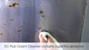 How To Remove Rust On Stainless Steel East Chem Youtube