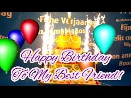 Happy birthday, now your one year older. Happy Birthday Song For My Best Friend Youtube